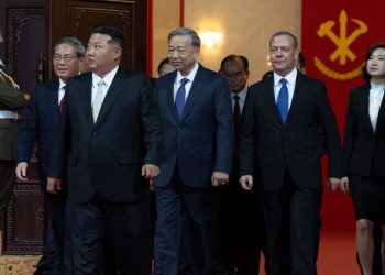 Kim Jong Un shows off ‘most powerful’ ballistic missile as foreign leaders watch North Korea military parade