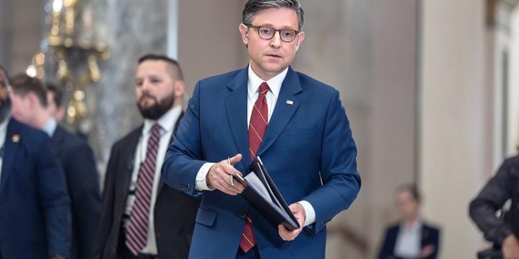 House GOP majority shrinks to just one vote as Johnson swears in new House Democrat